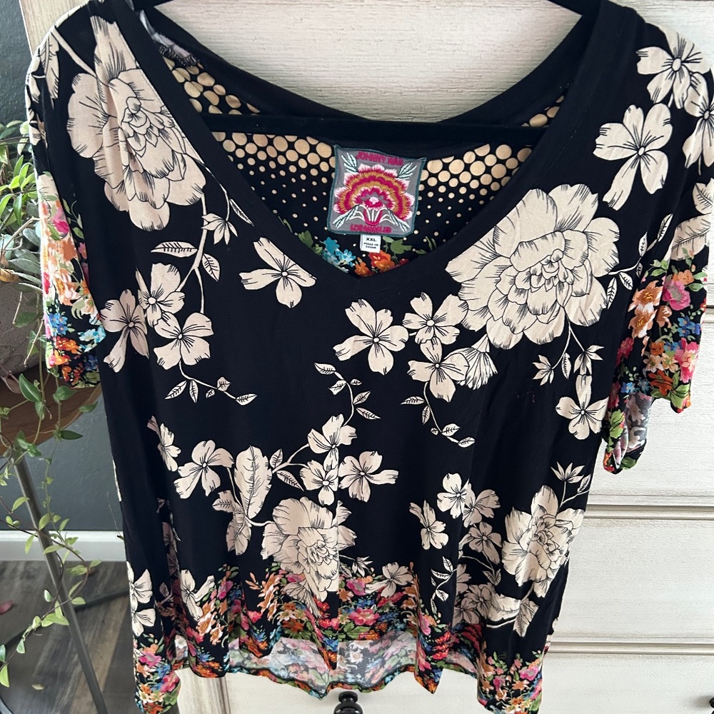 Johnny Was Blouse XXL